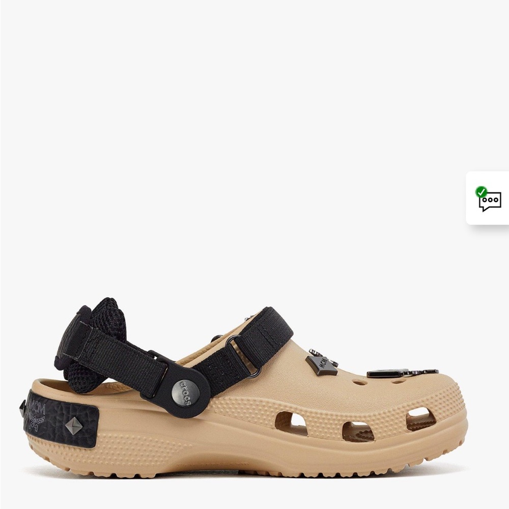MCM x CROCS Classic Clog w/ Belt Bag Bracelet